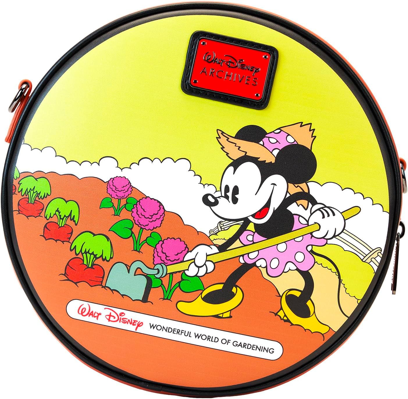 Loungefly Disney Archives: 'Walt Disney's Wonderful World of Gardening' Earth Day Crossbody Purse, Amazon Exclusive - Image 2