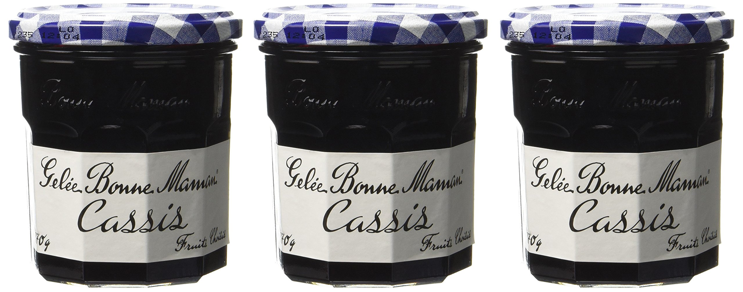 Bonne-Maman Gelée de Cassis 370 g - Lot de 3