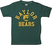 Vista 97 de Wes and Willy Camiseta de algodón orgánico de manga corta para niños de la NCAA