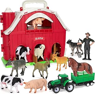 Farm Animals Toys for 1 2 3 4 5 Year Old Toddlers Girls Boys,