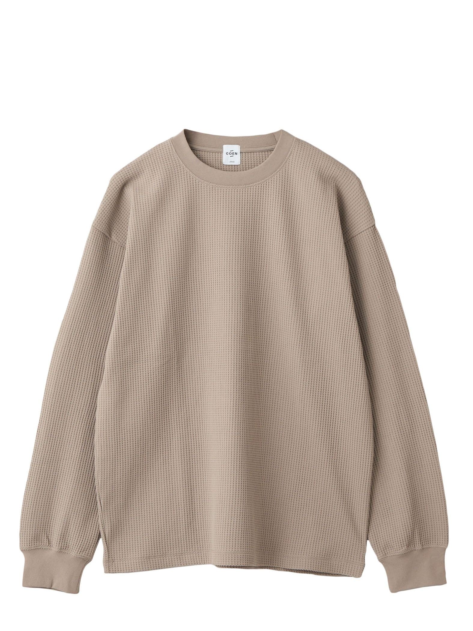 [コーエン] コンフォートワッフルロングスリーブTシャツ 75206000001