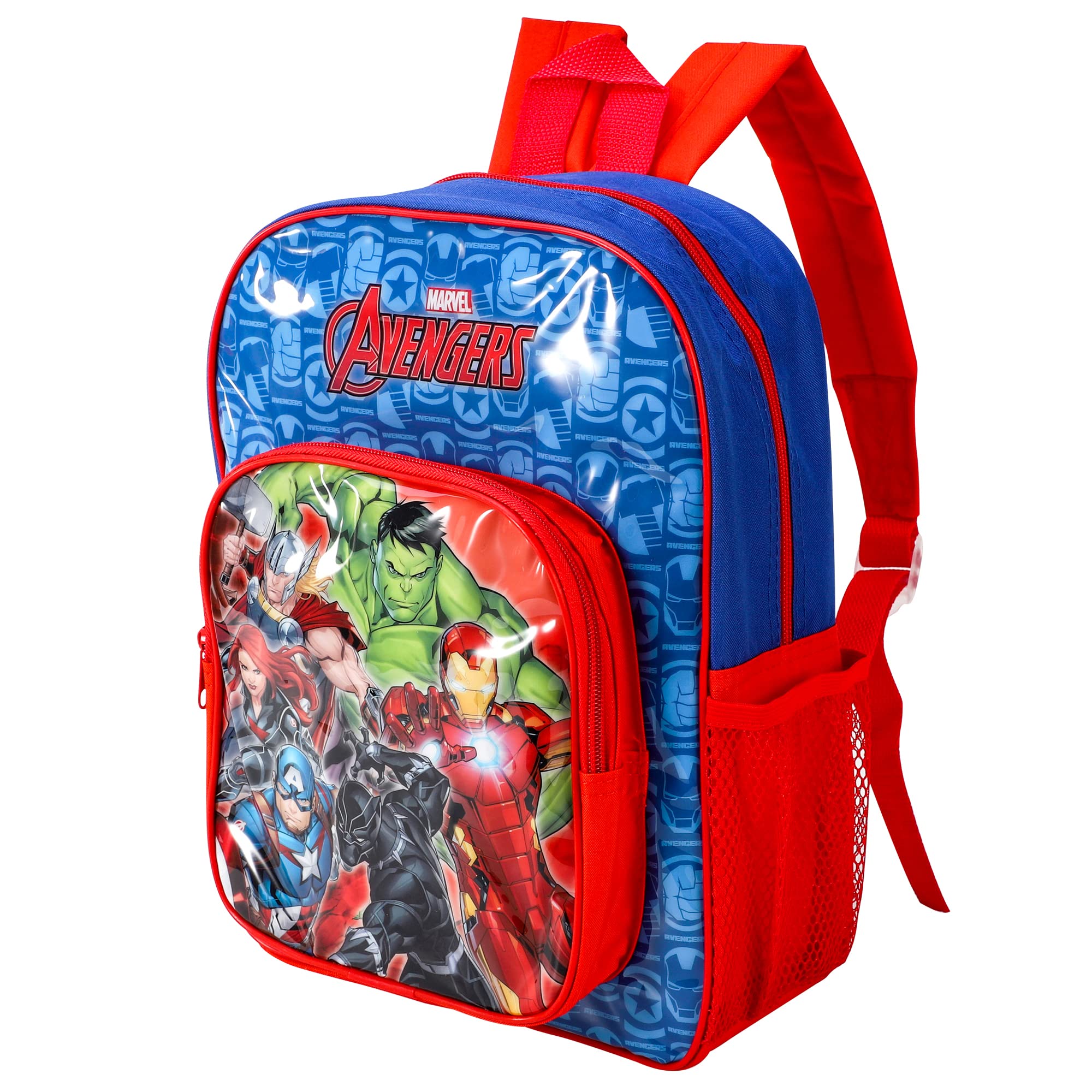 Tdl Boys Blue Marvel Avengers Backpack School Bag “Superheroes”