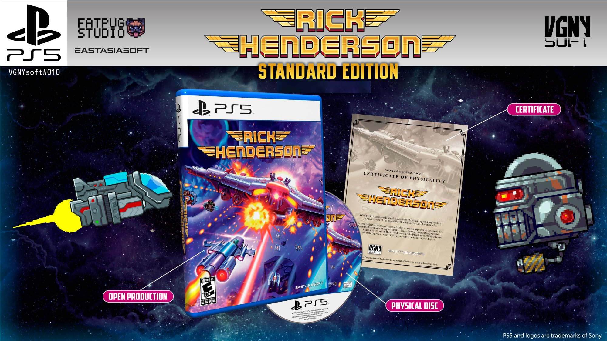 Amazon.com: Rick Henderson Standard Edition - PlayStation 5