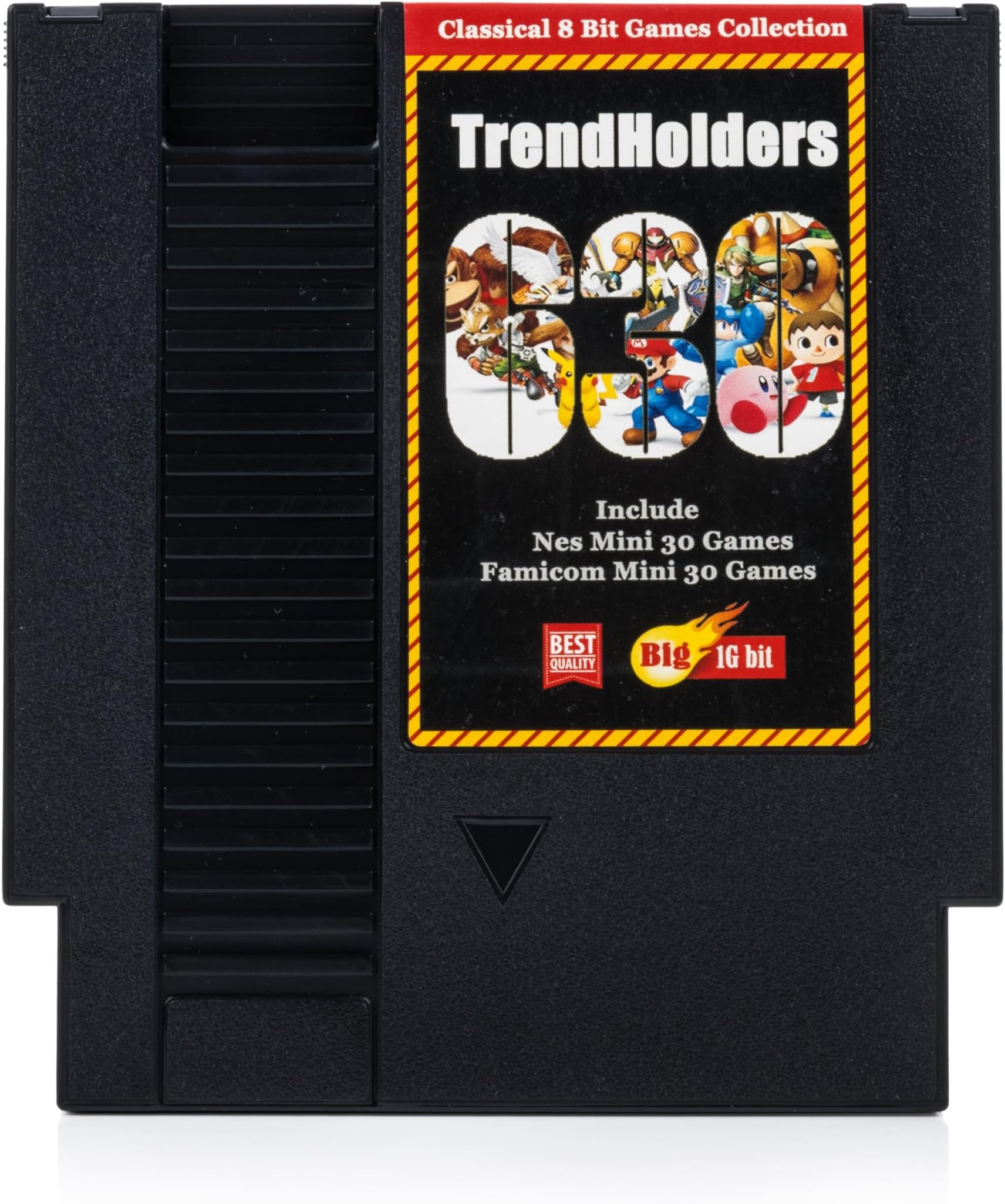 630 in 1 Classic Collection - NES Mini and Famicom Mini Games + 600 Classic NES Multicart Game Cartridge for 8 bit 72 pin