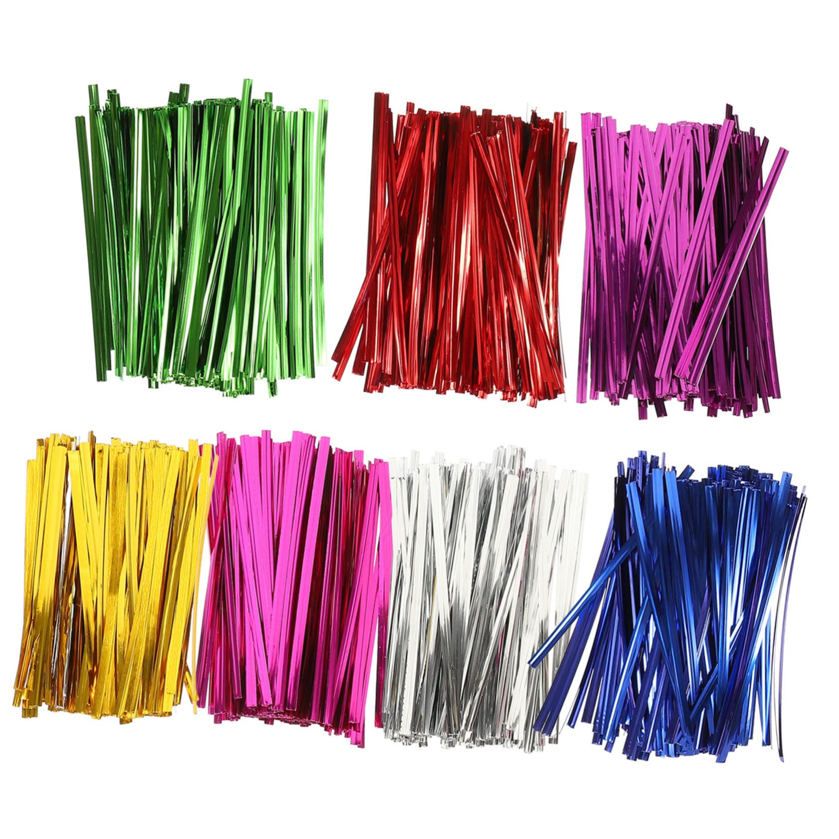 FOMIYES 7 Packing Ties Twist Ties for Bakery Twist Ties Decorative Twist Ties for Treat Bags Twist Tie Sandwich Bags Bread Bag Binding Wire Twisting Ties Twist Tie Wire Spool Sealing Strap