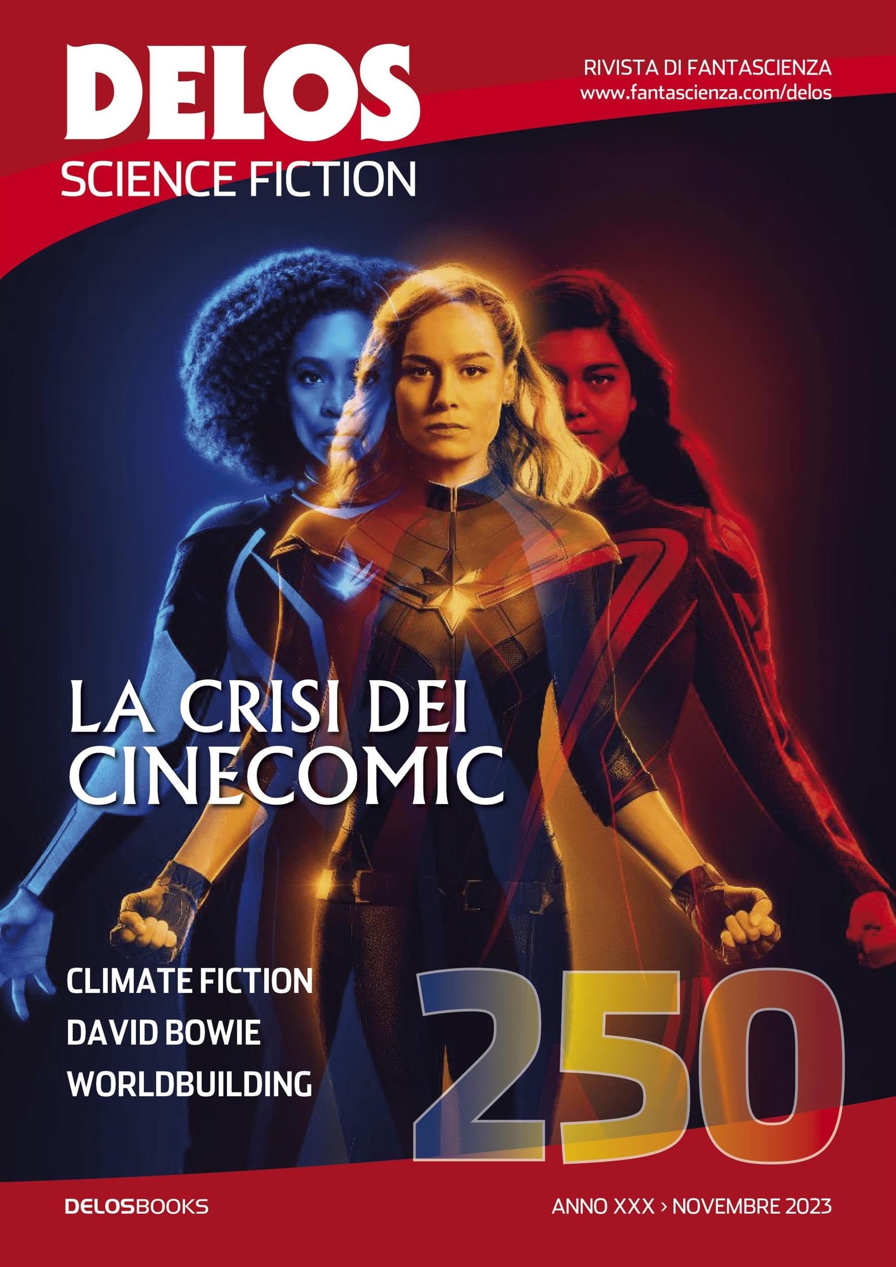 Cover of Delos Science Fiction, #250 - Novembre 2023