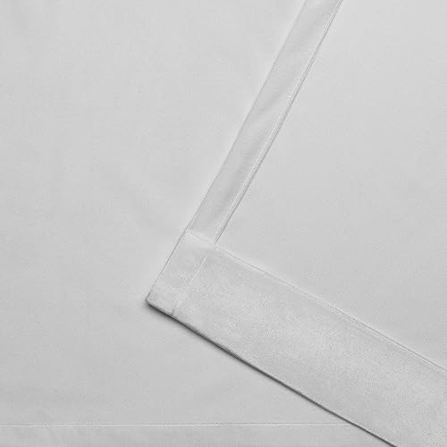 Vista 61 de Exclusive Home Velvet - Par de paneles de cortinas pesadas filtrantes de luz con ojales, 54 x 96 pulgadas, azul pizarra