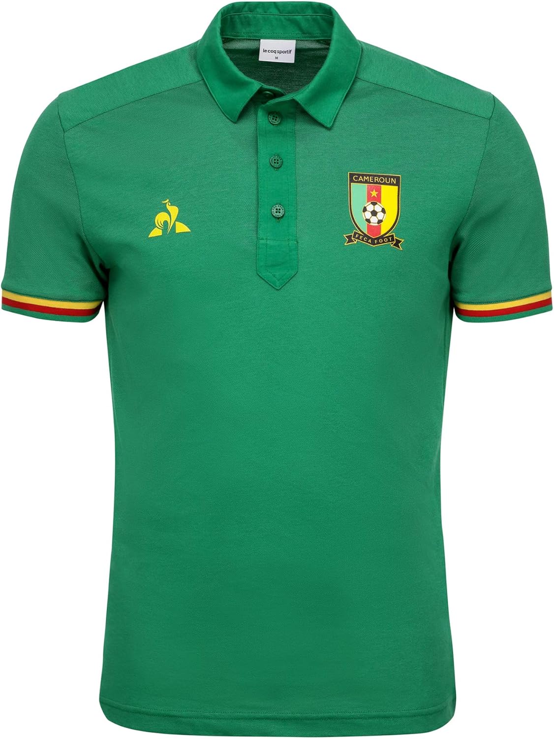 le coq Sportif Men's CAMEROUN Presentation Polo SS M, Green