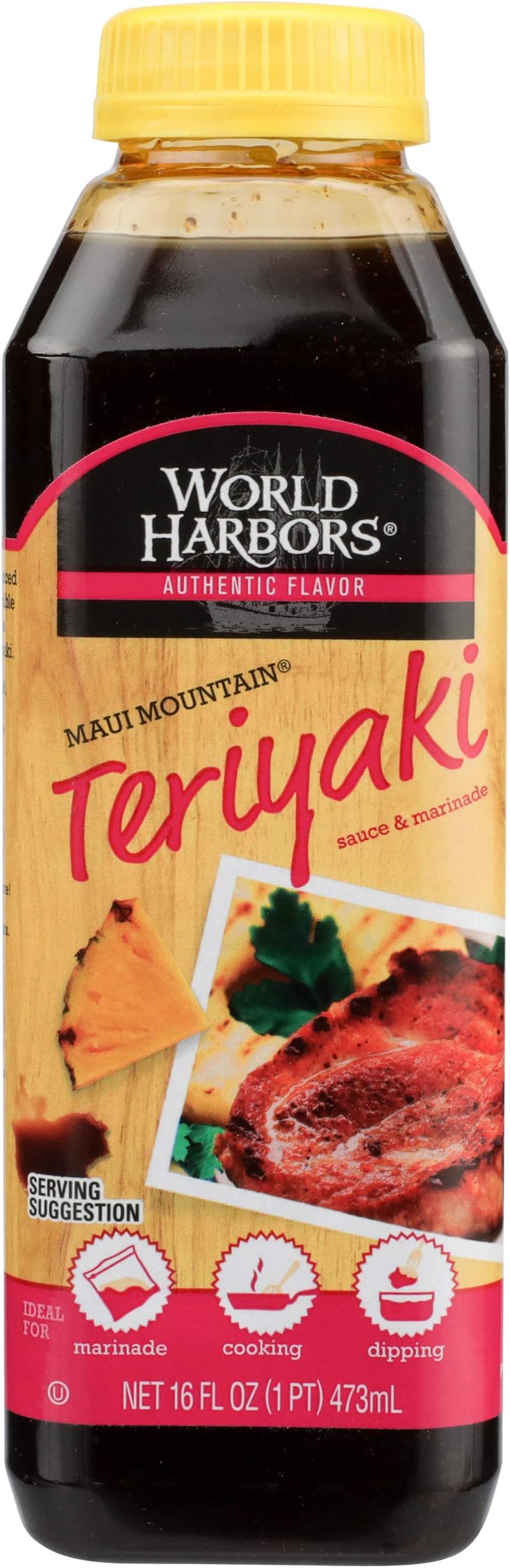 World Harbors Maui Mountain Teriyaki, 16 Oz