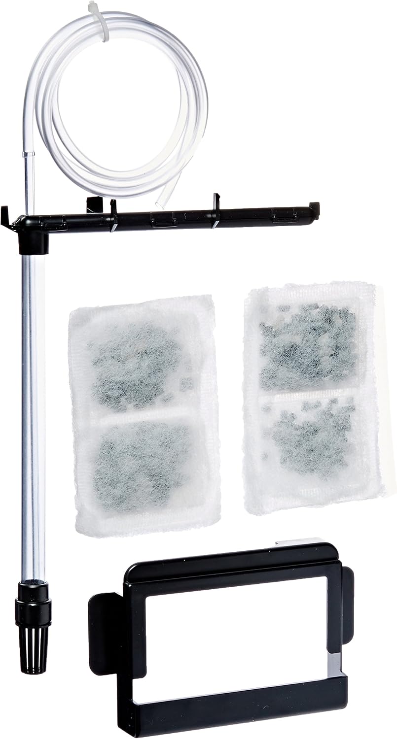Penn-Plax Small World Filter & Pump Kit - For Aquariums Up To 5 Gallons, Includes Cartridge & Air Pump - View #8