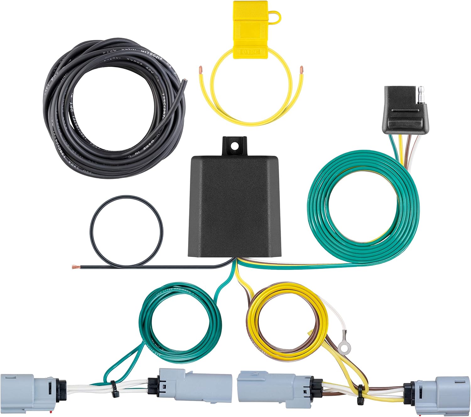 Curt Manufacturing 56399 Custom Vehicle Trailer Wiring Harness for Towing