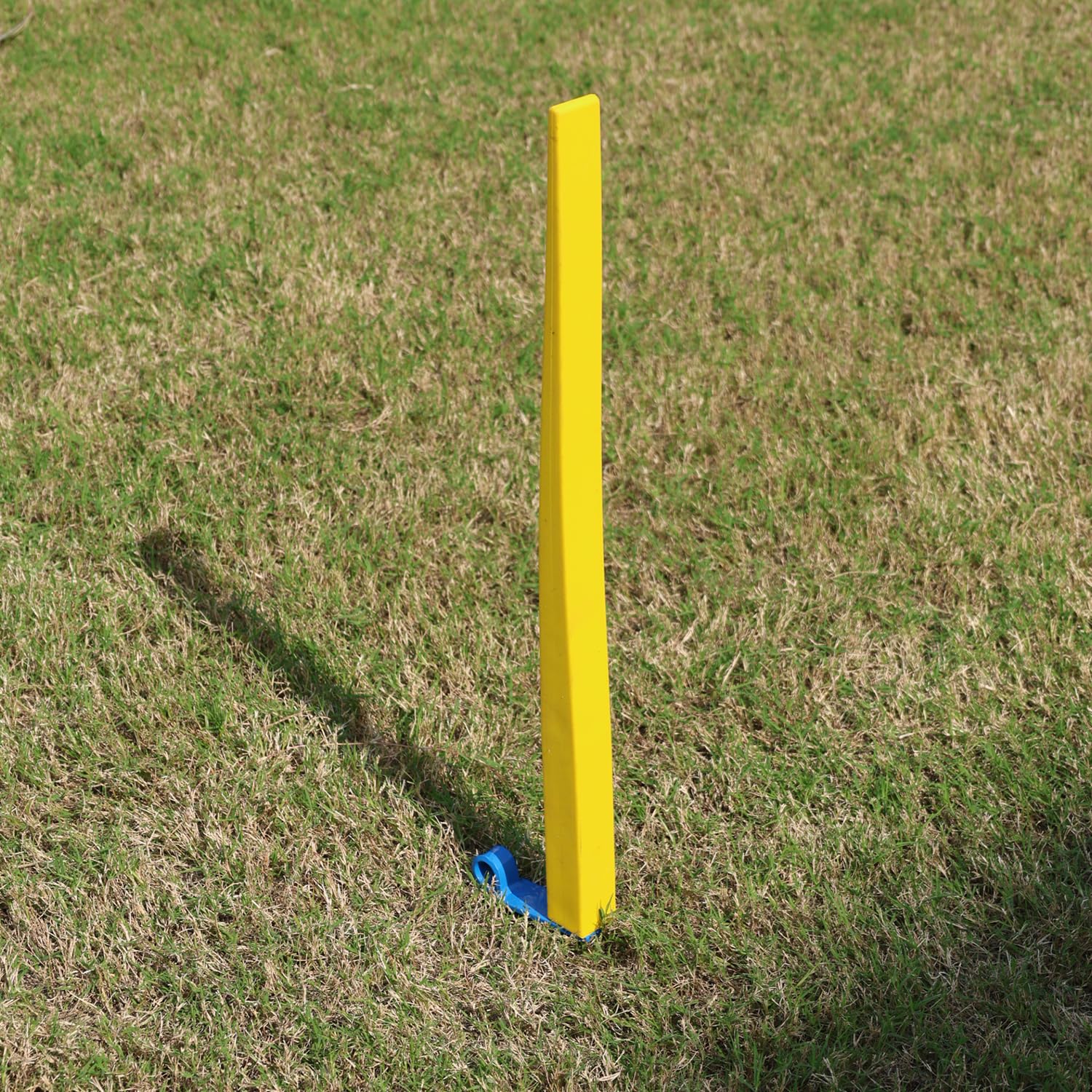 GISCO Flexi Cricket Single Stump | Ideal for Training, Bowling & Fielding Drills, Full Size - Yellow Color-image-6