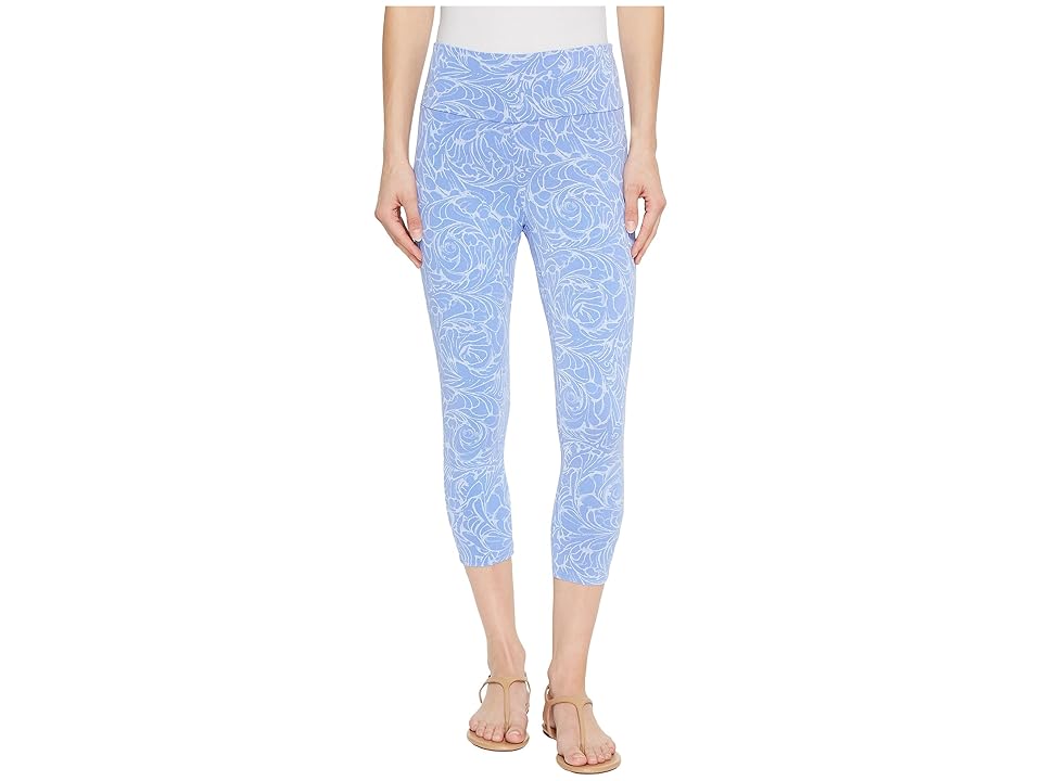 

Fresh Produce Waves Oceanside Capri Leggings (Peri Blue) Women's Casual Pants