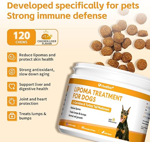 Miniatura 2 de Buddy - Suplemento para perros  Reduce los bultos y protuberancias, apoya la salud celular y los tumores grasos  Masticables de protección