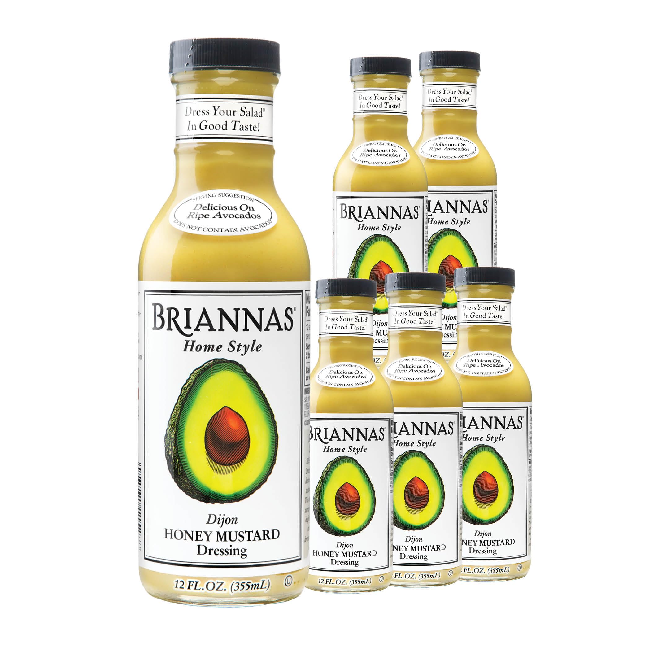 Brianna'S Dijon Honey Mustard Dressing, Pack of 3