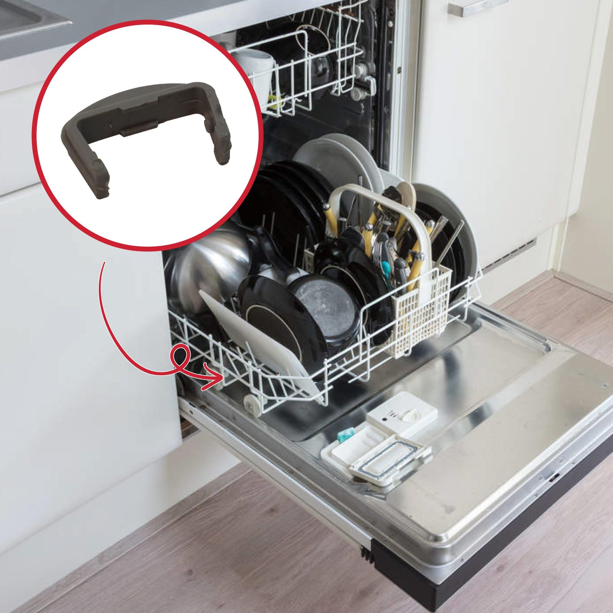 BEKO - STOP GELEIDER VOORAAN / ACHTERAAN DSFN6620 - 1732840100
