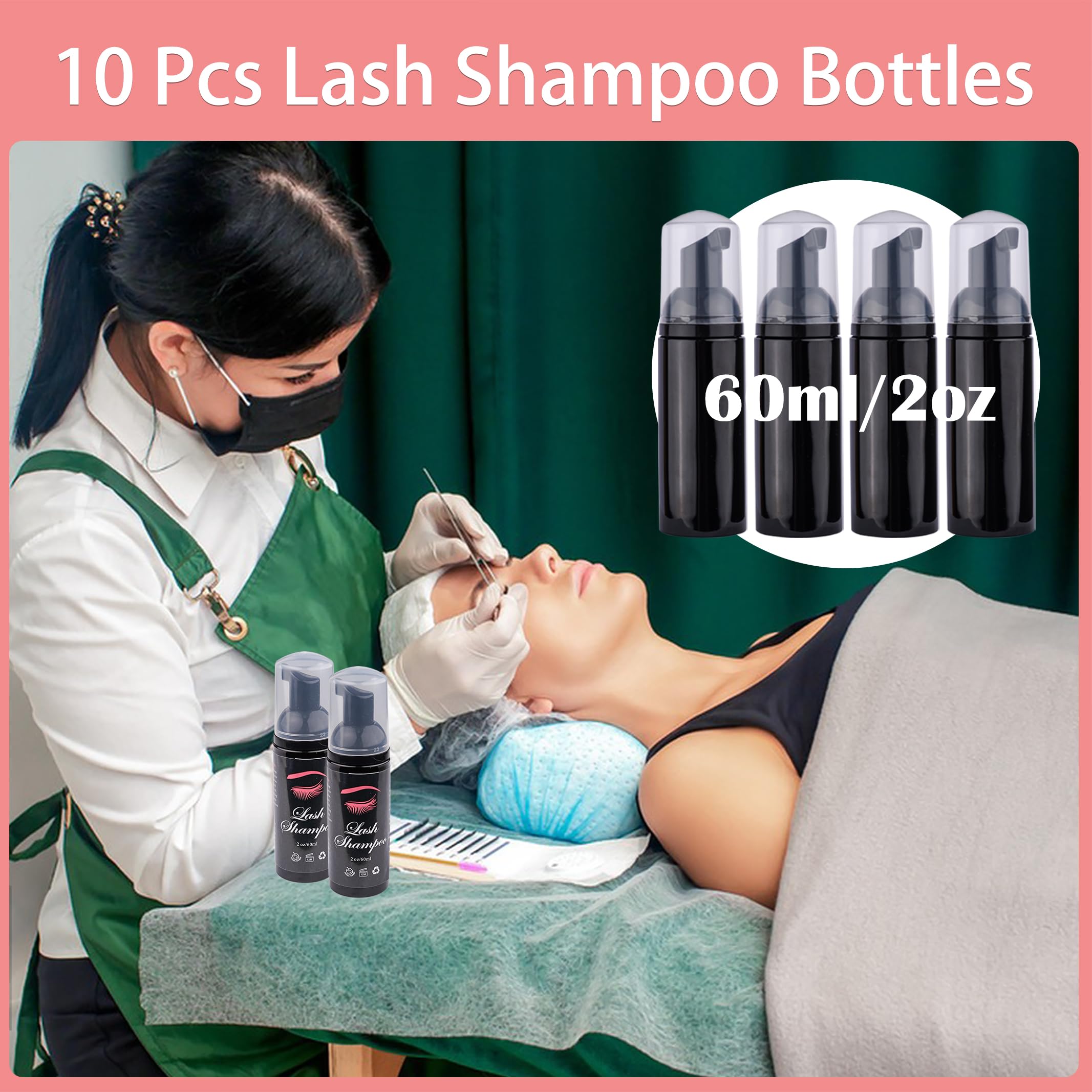 Lash Extension Cleaning Kit with Aftercare Tools