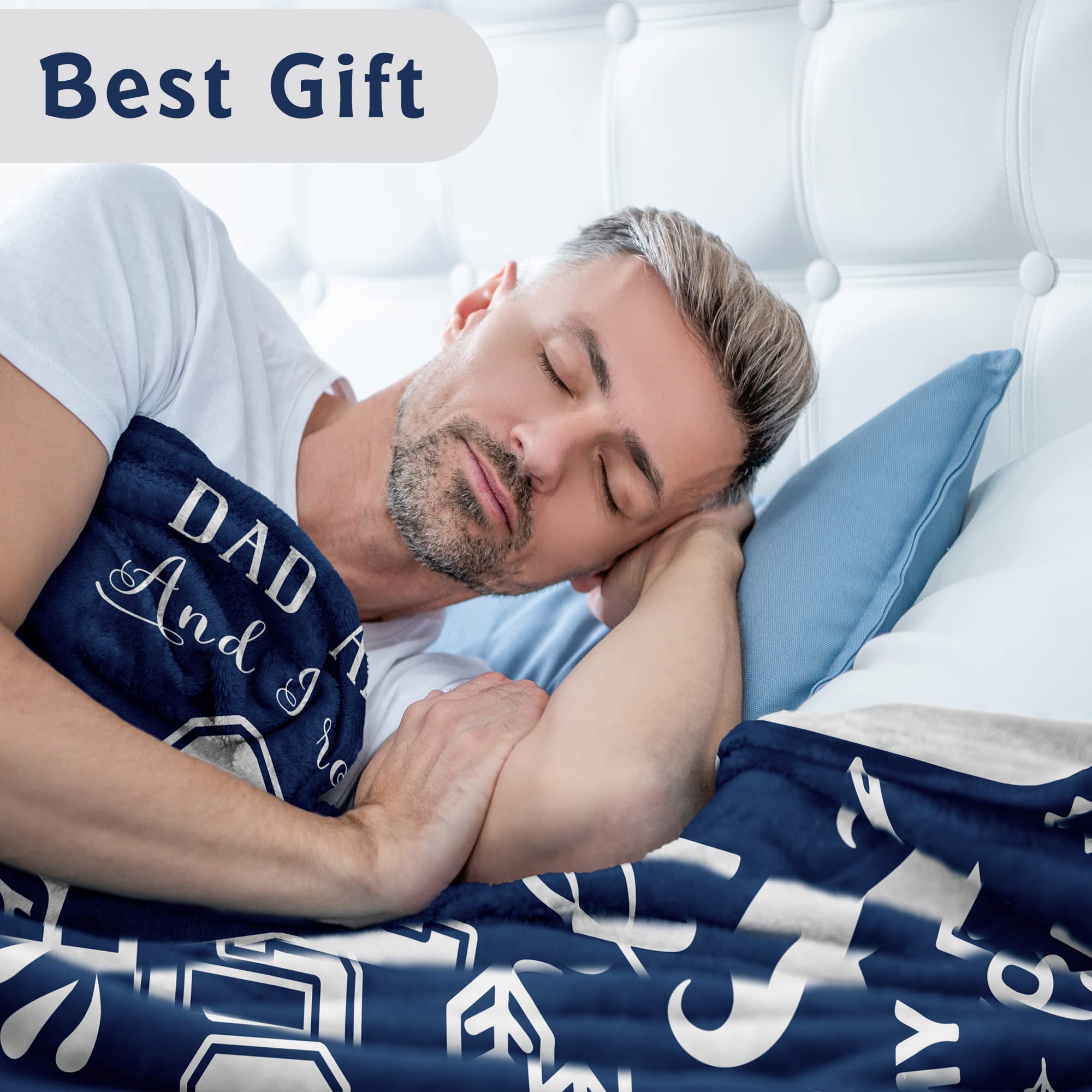 Lcobion Pop Pop Gifts, Gifts for Pop, Pop Pop Gifts from Grandkids, Gifts for Grandpa, Grandpa Gifts, Pop Pop Christmas/Fathers Day/Birthday Gifts, Grandpas/Grandfather/Papa/Pop Pop Blanket 50" X 60"
