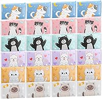 Vista 20 de 24 paquetes de pañuelos de bolsillo tamaño viaje, paquetes delgados de 3 capas de bolsillo de tamaño monedero, pañuelos para viajes, bodas