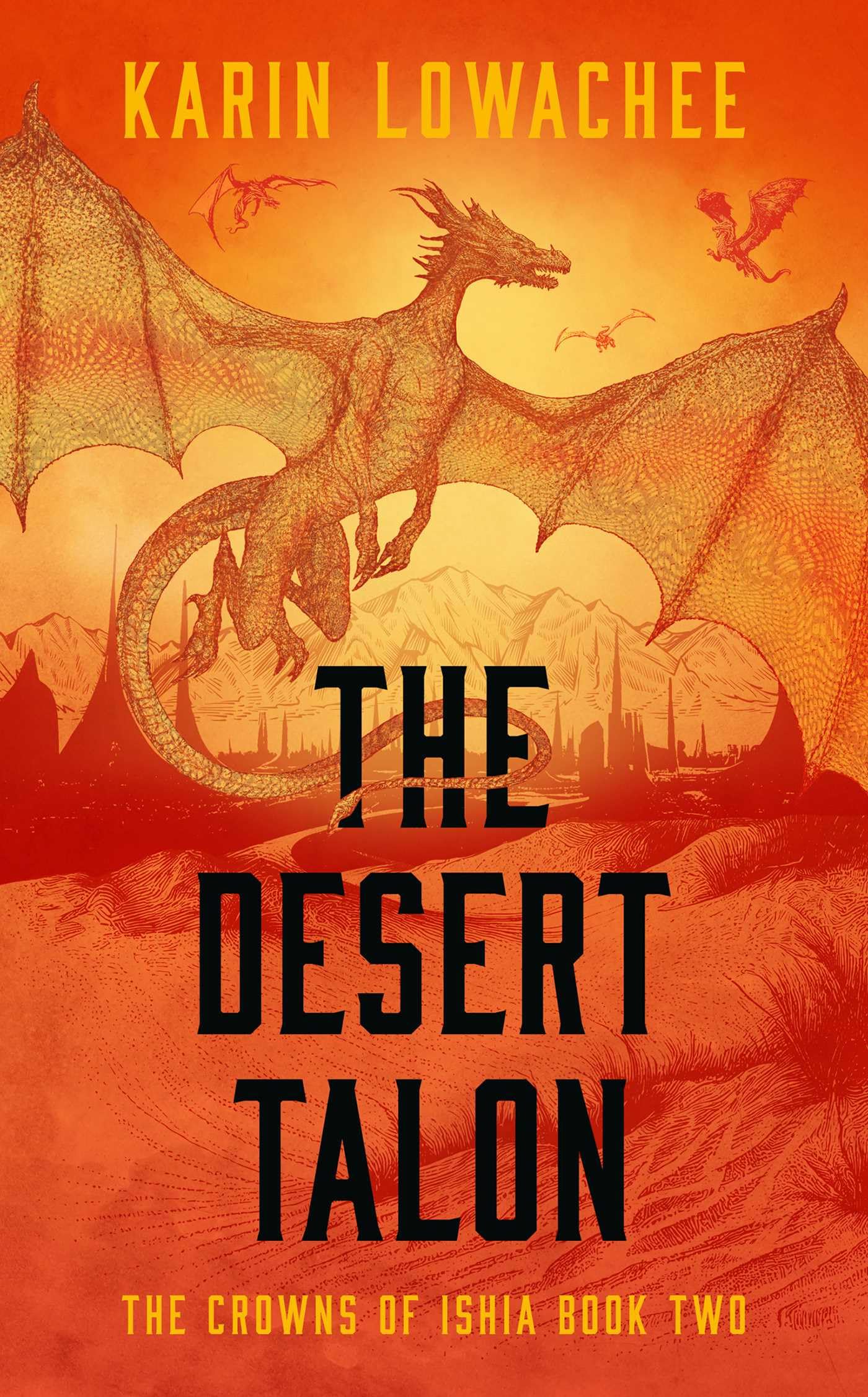 Karin Lowachee The Desert Talon Paperback Book