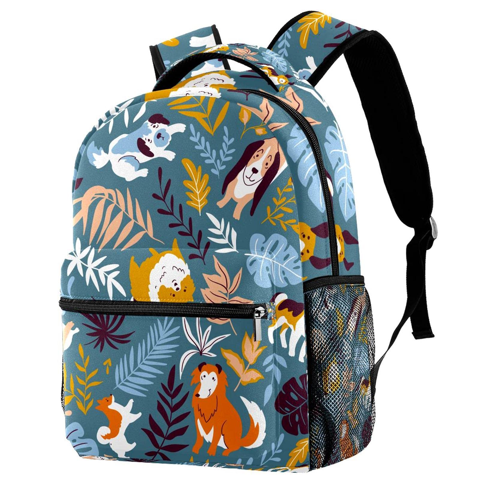 Sac à dos décontracté ergonomique pour soulager le dos avec style imprimé chat - 7