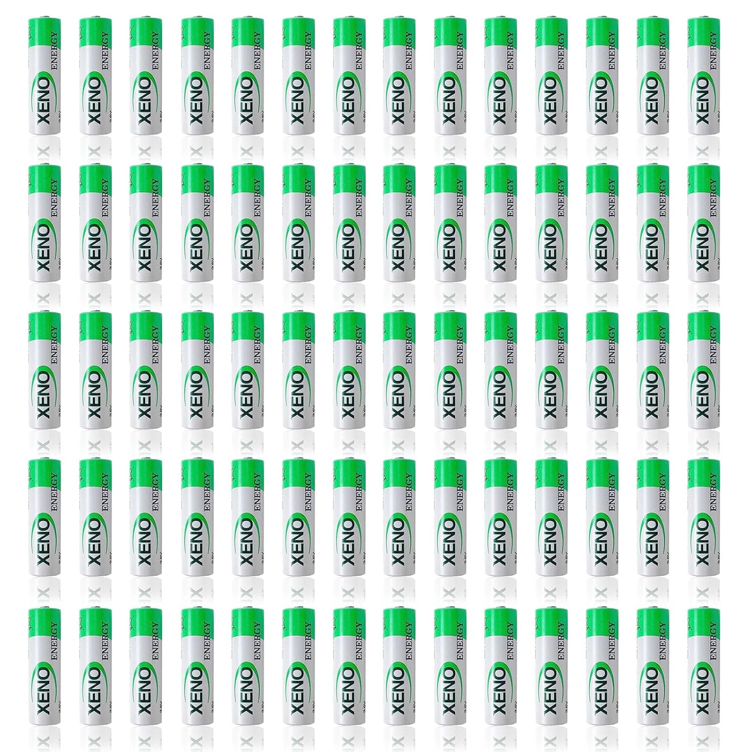 70-Pack for Xeno Energy XL-060F 3 6V 2400mah AA Lithium Battery XL-060F for Alarm Systems Tracking Devices Meter