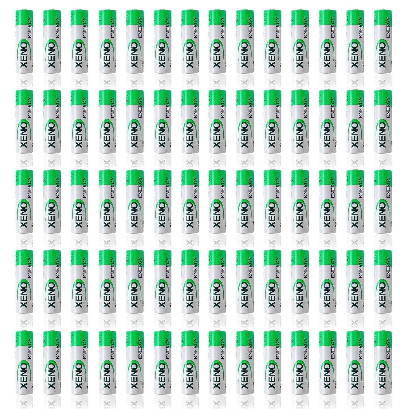 70-Pack for Xeno Energy XL-060F 3 6V 2400mah AA Lithium Battery XL-060F for Alarm Systems Tracking Devices Meter