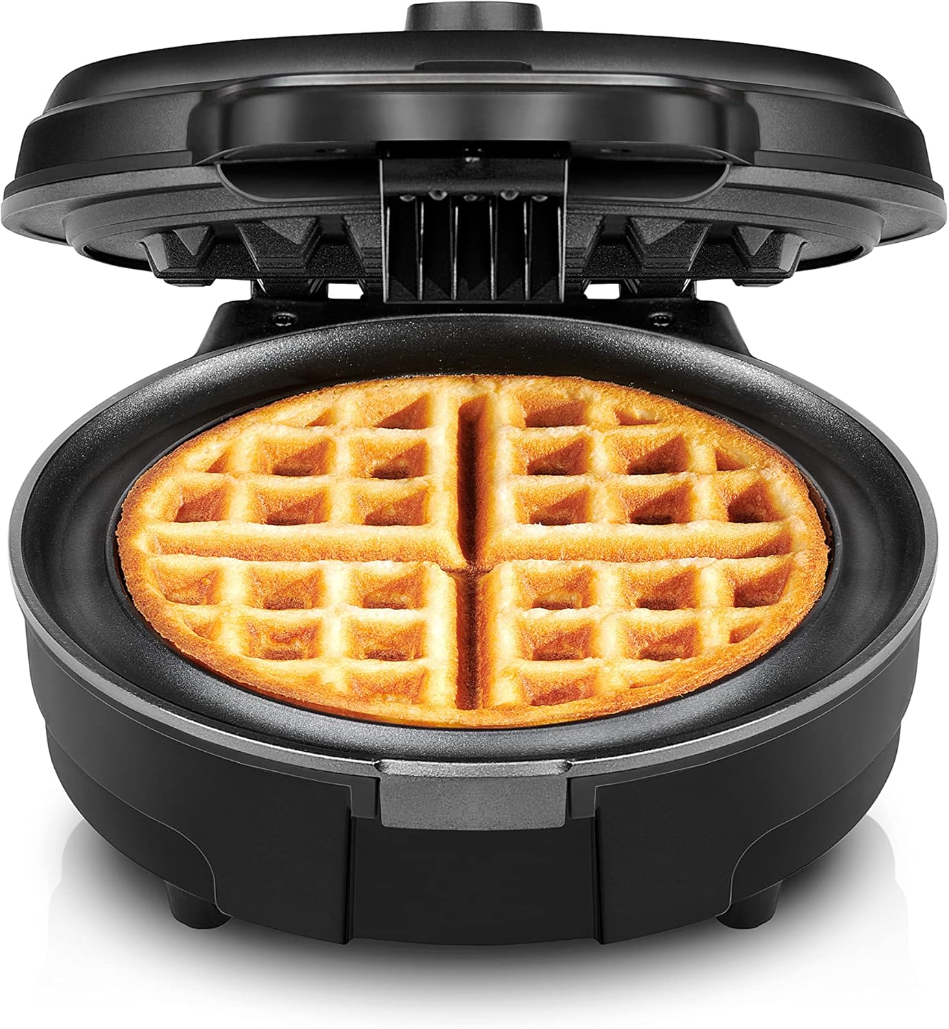 Chefman AntiOverflow Belgian Waffle Maker w/ Shade Selector, Temperature Control, Mess Free