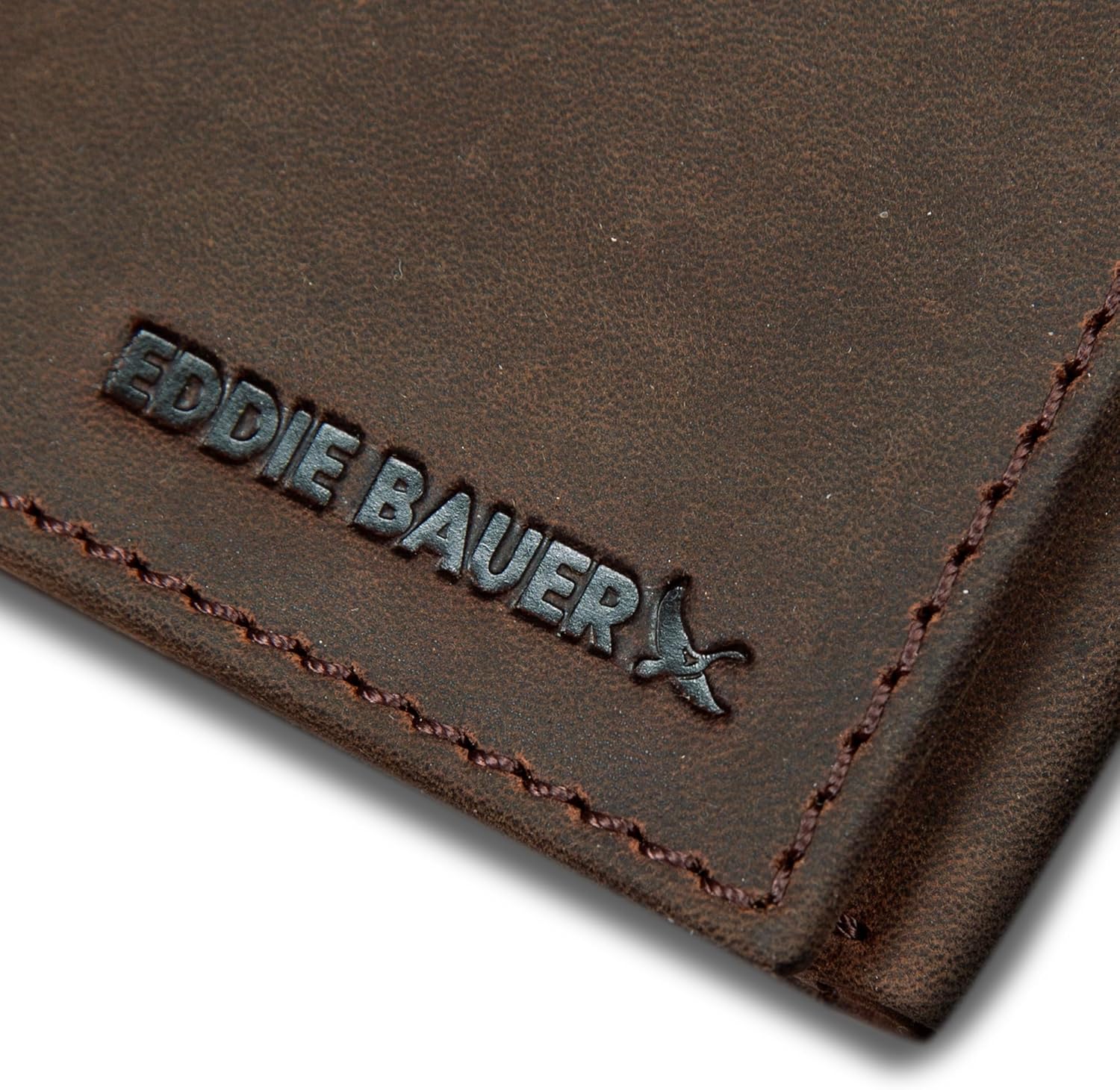 Eddie Bauer Men Signature Trifold Wallet - Image 3
