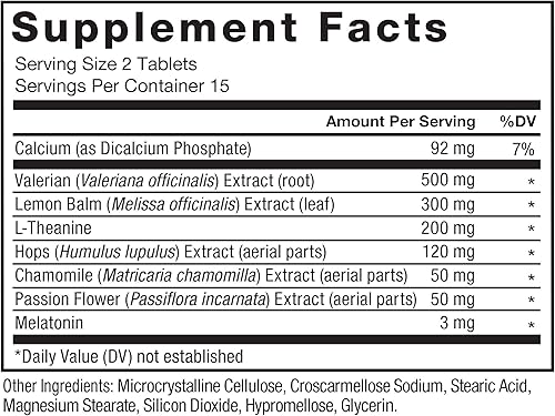 Miniatura 6 de Force Factor Somnapure, paquete de 2, ayuda para dormir sin medicamentos para adultos con melatonina, raíz de valeriana y bálsamo de limón,