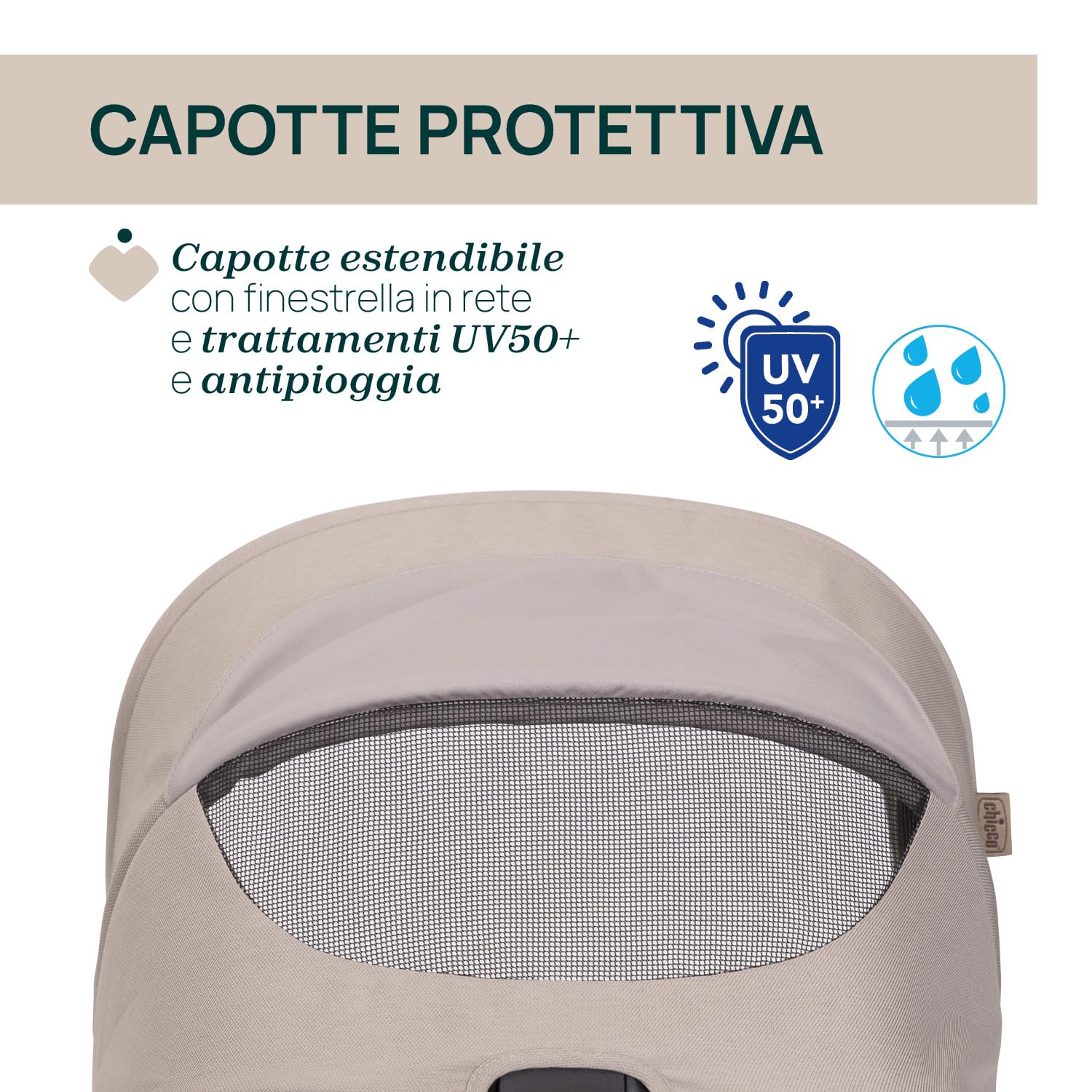 Chicco Passeggino Seety Leggero Compatto Pieghevole Reclinabile 0-4 Anni 22kg