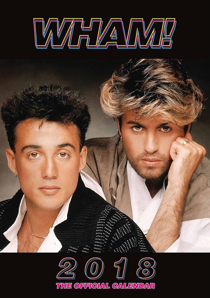 カレンダー・スケジュール Wham Official 2018 Calendar - A3 Amazon | Wham Official 2018 Calendar - A3 Poster Format