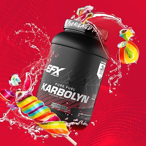 Miniatura 160 de EFX Sports Karbolyn Fuel | Polvo de carbohidratos de rápida absorción | Carga de carbohidratos, energía sostenida, recuperación rápida, sin