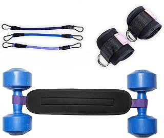 Hip Thrust Belt, Ankle Resistance Bands with Cuffs, Cable Machine Ankle Strap & Resistance Band for Home & Gym Workout, Exercise Hip Thrust Belt for Dumbbells Kettlebells, Fitness Workout for Lunges