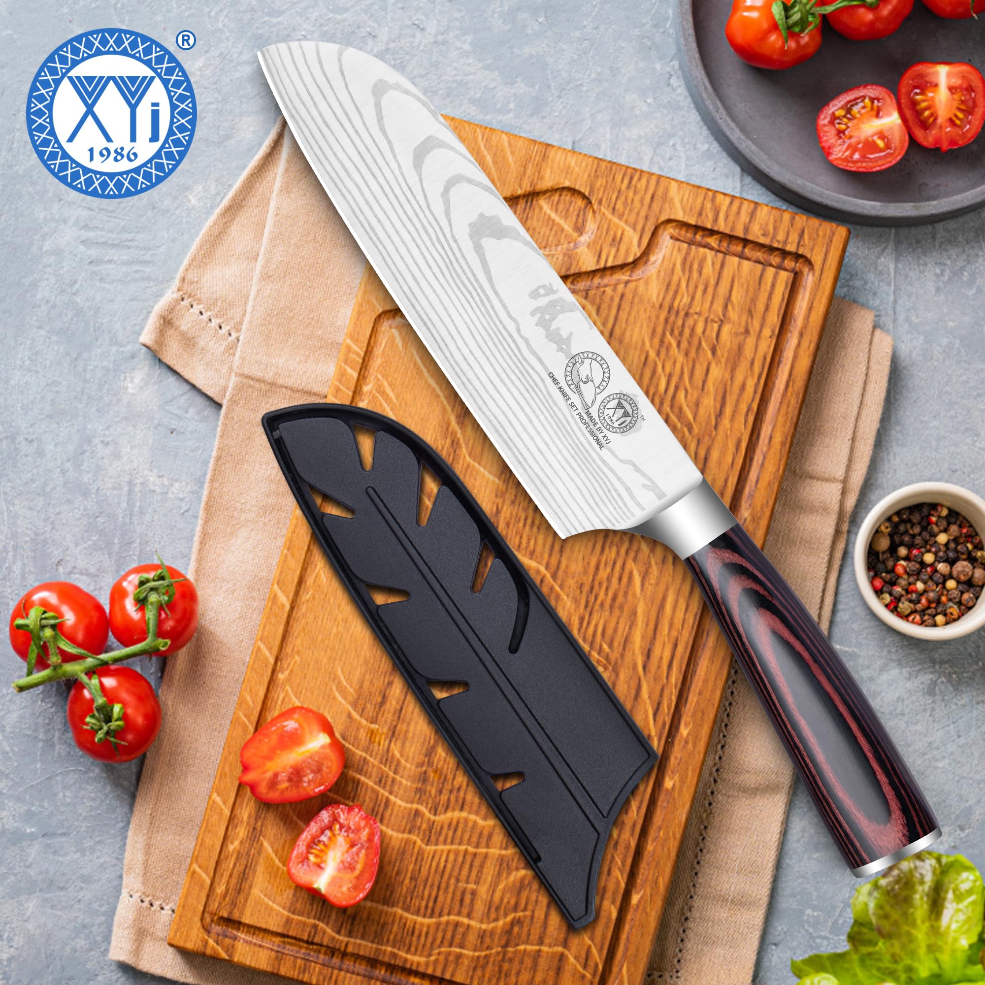 kookページ Amazon.com: XYJ Professional Chef Knife,Stainless Steel,7