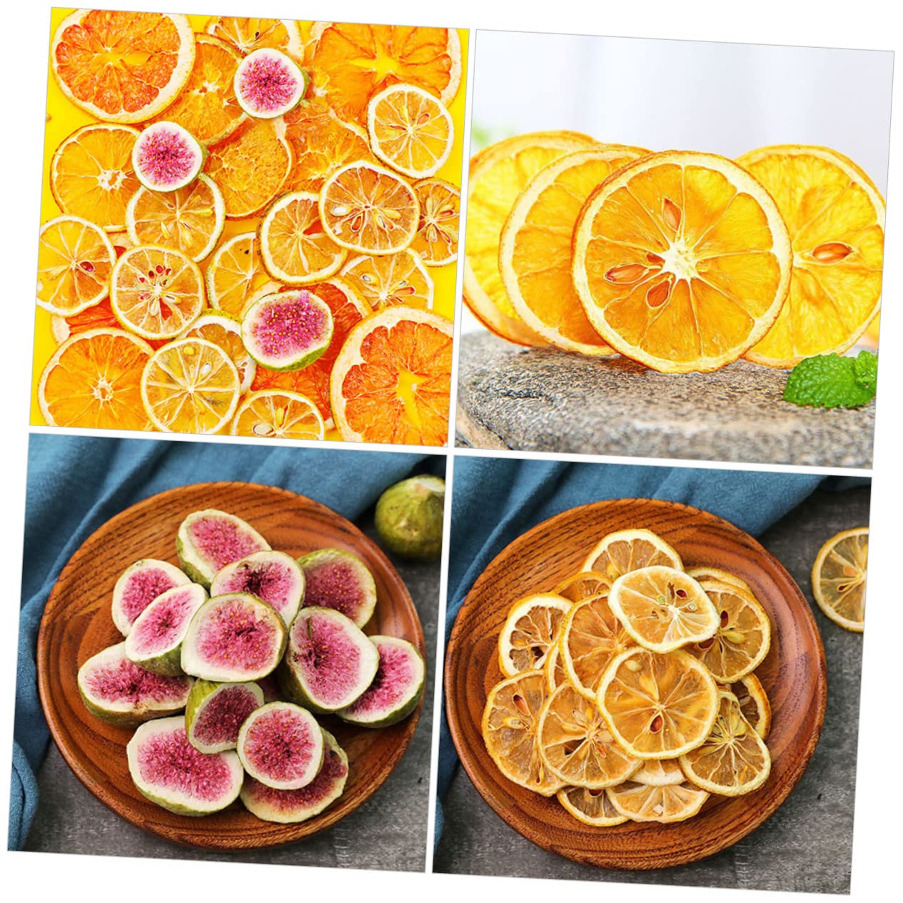SHOWERORO 2stücke Trockenfrüchte Für Orangenscheiben Zitronenscheiben Grapefruitscheiben Dekoration Von Kuchen Weihnachten Festen Mehrzweck Deko Für Zuhause Und Büro