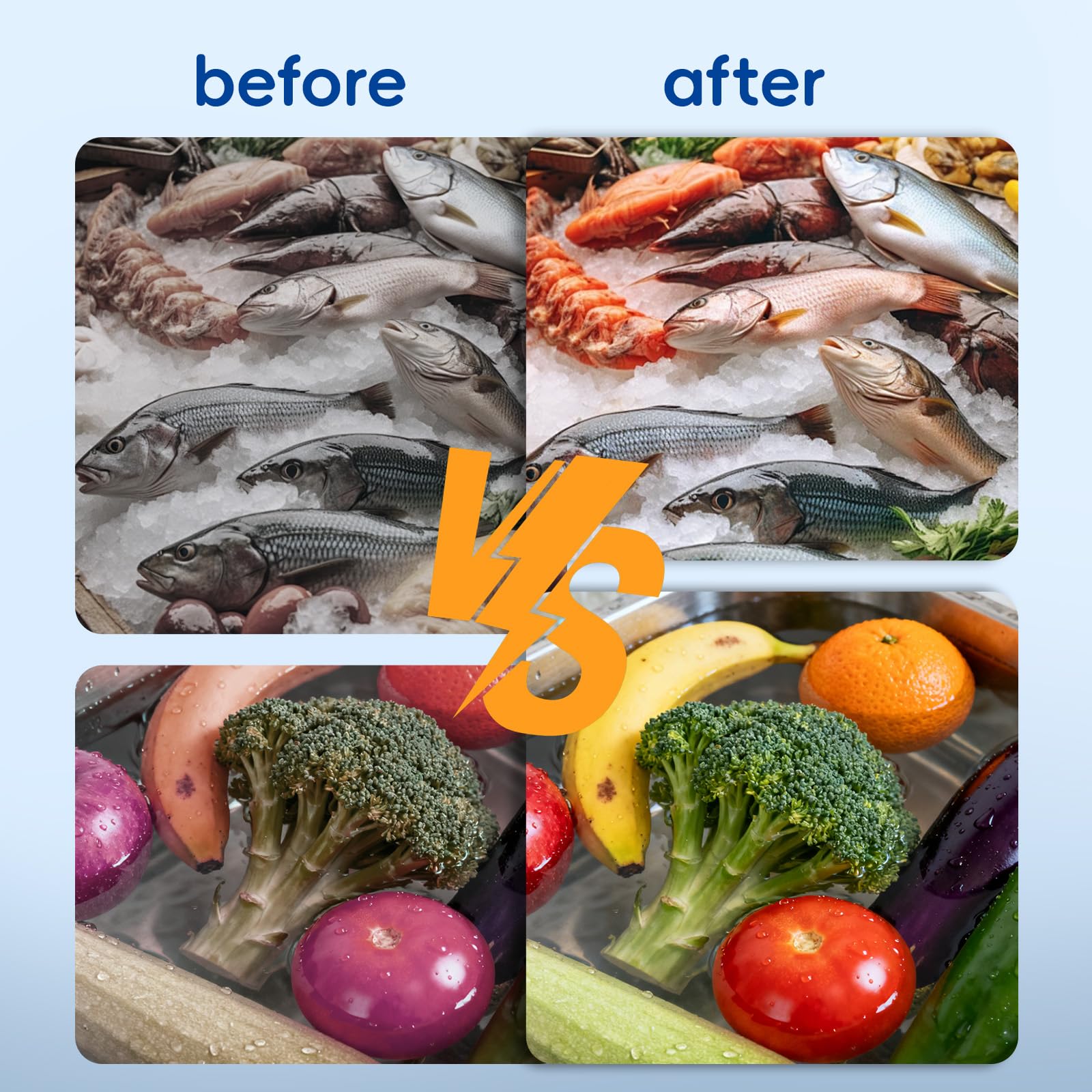 Máquina de limpieza de frutas y verduras, depuradora para carne, fruta y verdura, pescado