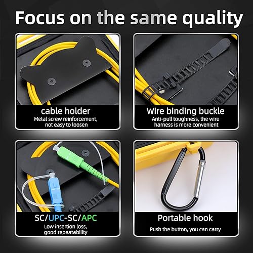 Miniatura 2 de Cruiser Eliminador 13101550nm de la zona muerta del solo modo OTDR de la herramienta de prueba del cable del lanzamiento de OTDR de la fibra óptica