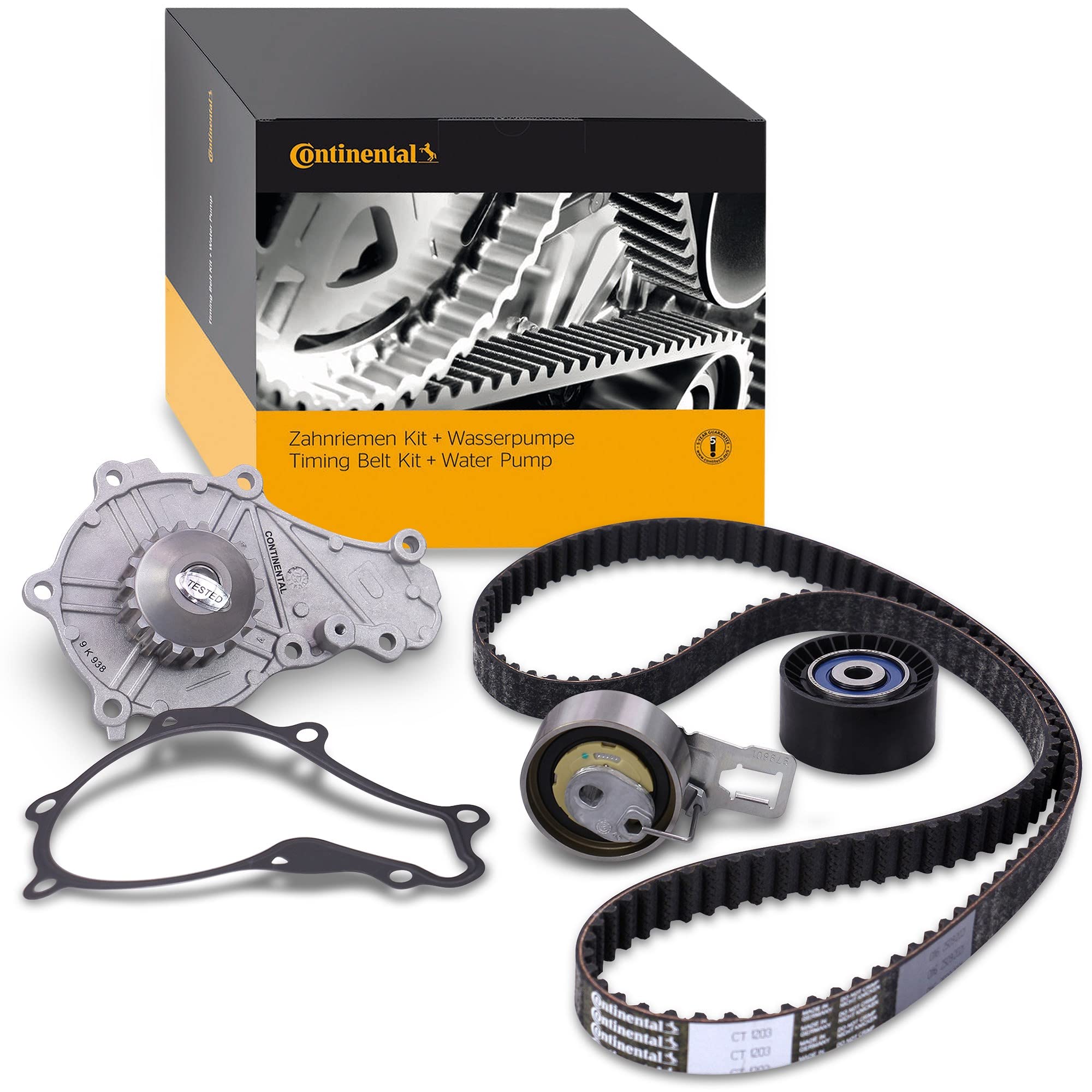 CONTINENTAL CTAM CT1203WP1 Water Pump & Timing Belt Set for CITROËN,DS,FORD,OPEL
