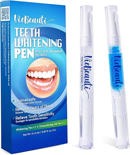 Miniatura 10 de Kit de Lápiz Blanqueador de Dientes en Gel: Gel de Peróxido de Carbamida al 35% para la Eliminación de Manchas - Sin Sensibilidad con Lápiz