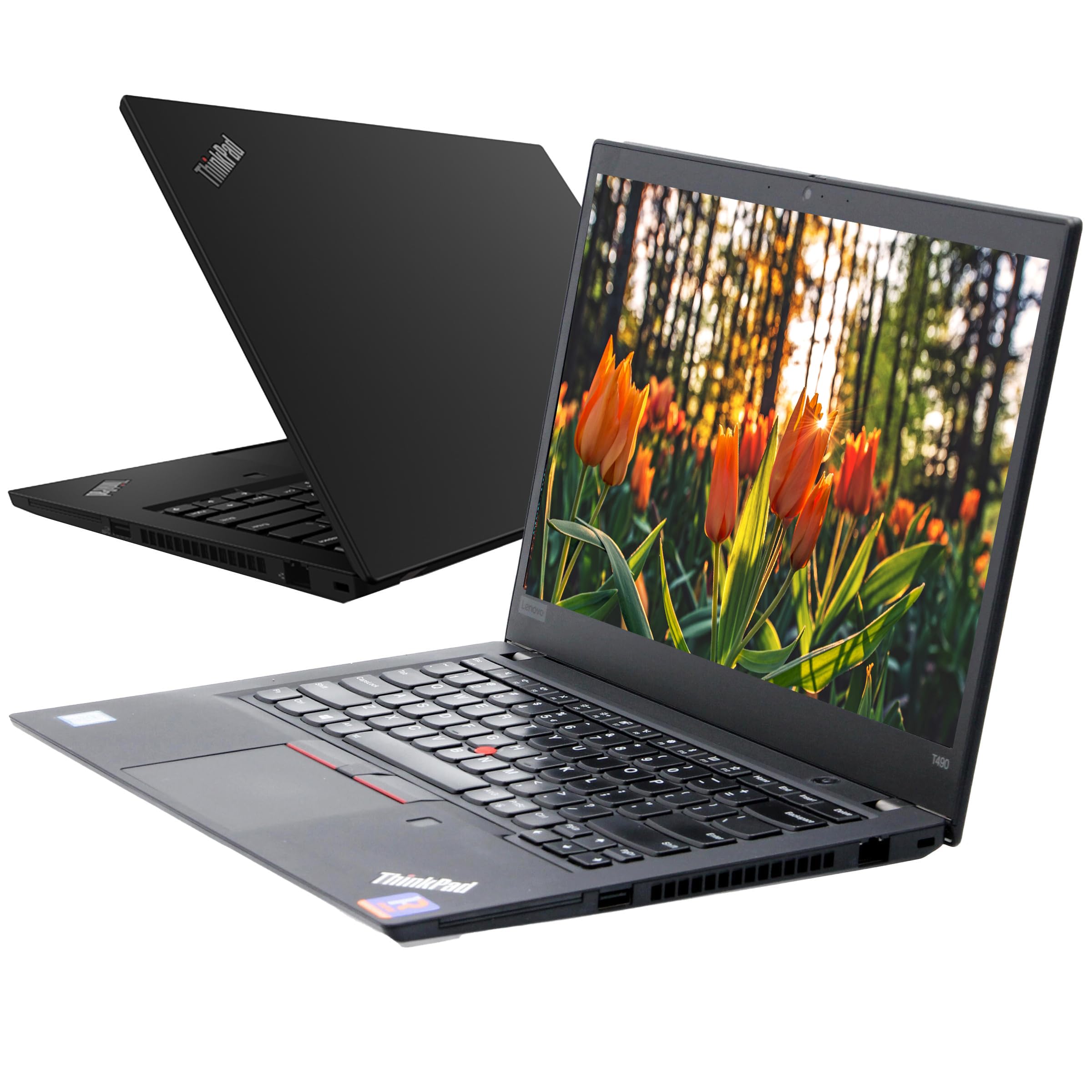 Lenovo ThinkPad T490 Ordinateur Portable 14 Pouces FHD Intel Core i5-8365U 16 Go RAM SSD 256 Go Windows 11 Pro Reconditionné