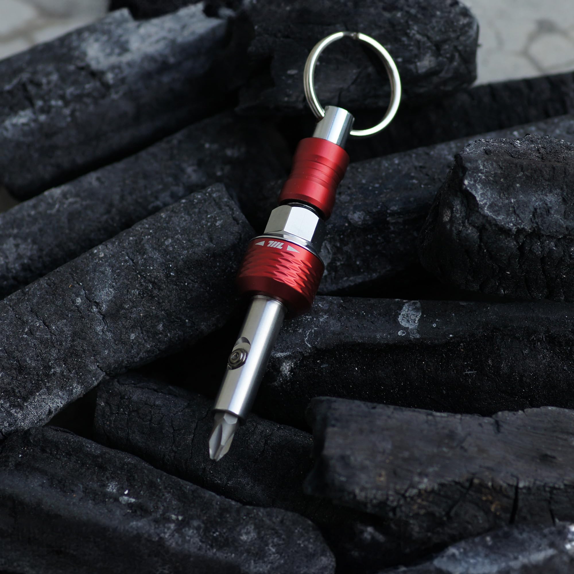 711L Grzechotka z płaskim końcem – kompatybilna z narzędziami wielofunkcyjnymi Leatherman, standardowe uchwyty 1/10.2 cm, gniazdo 14 mm, do dużych obciążeń