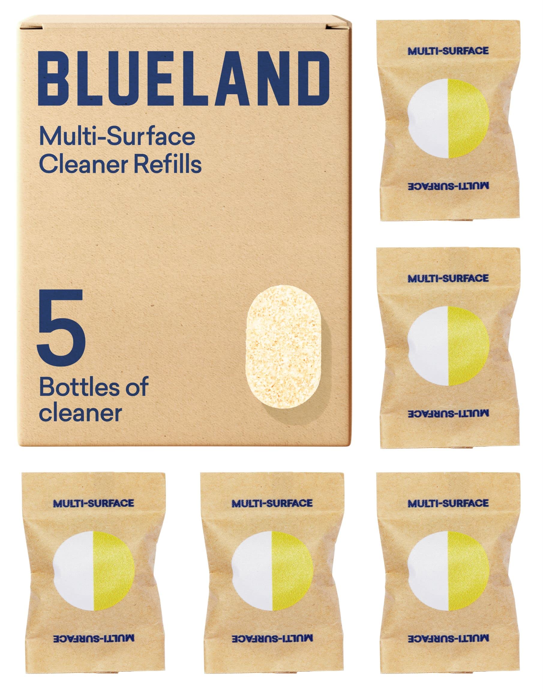 Buy BLUELAND Multisurface All Purpose Cleaner Refill 5 Pack Eco