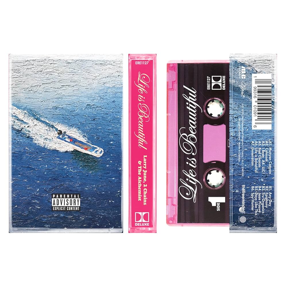 Living & Loving［カセット］ Larry June, 2 CHAINZ, THE ALCHEMIST - Life Is Beautiful