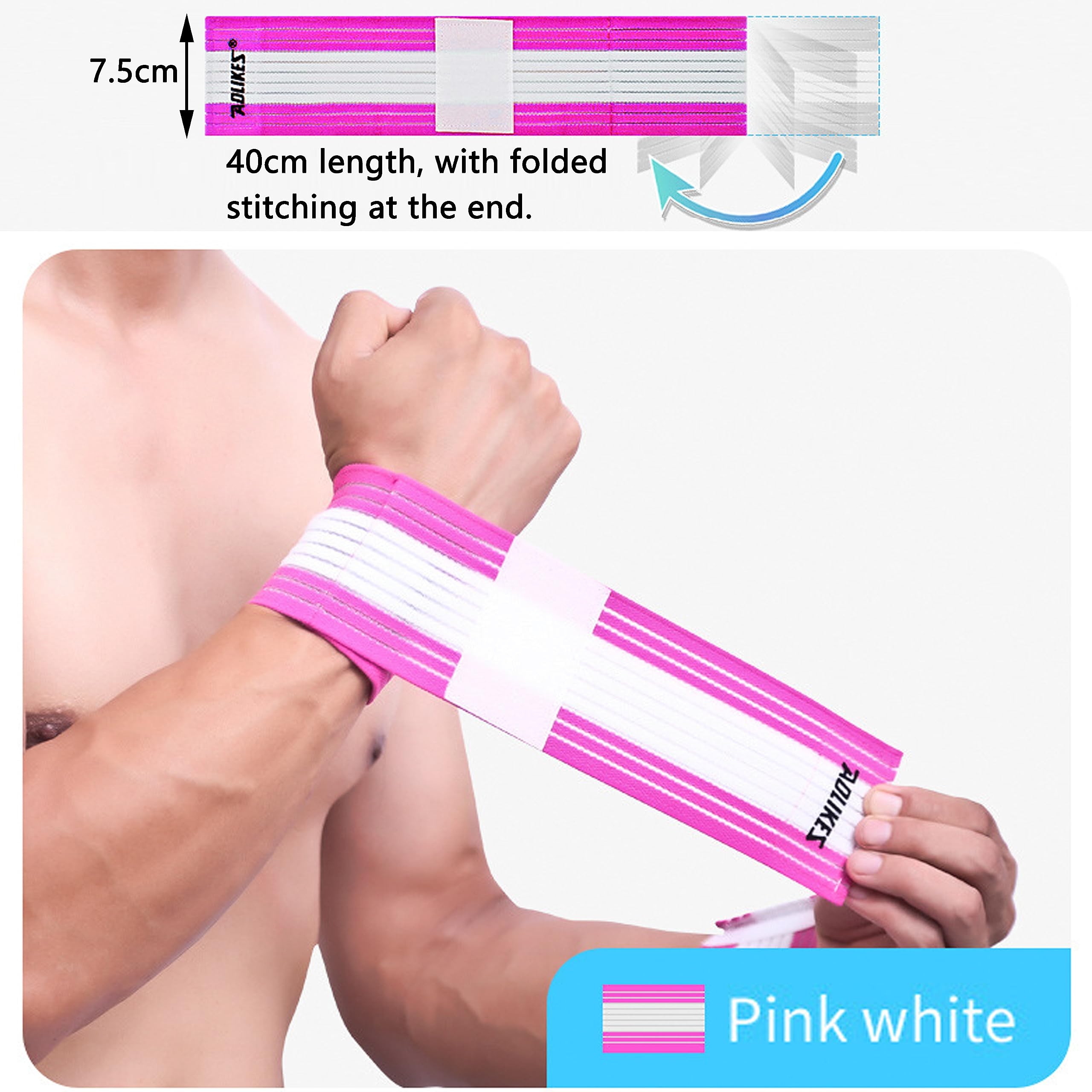 Lot De 2 Bracelets De Soutien Poignet LENTQIUTT – élastiques, Respirants, Réglables – Pour Sport Et Tendinites