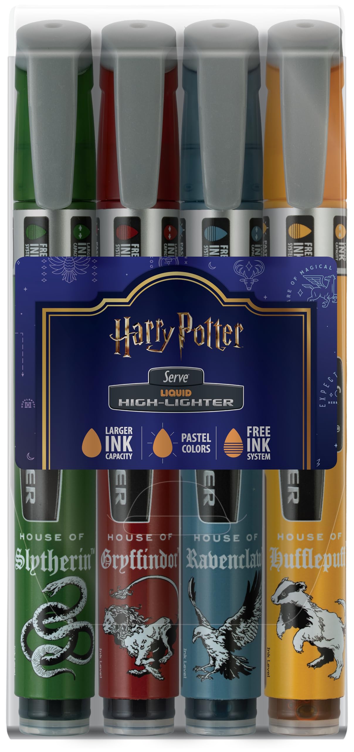 SERVE LIKIT KALEM HARRY POTTER 4'LU PET BLISTER