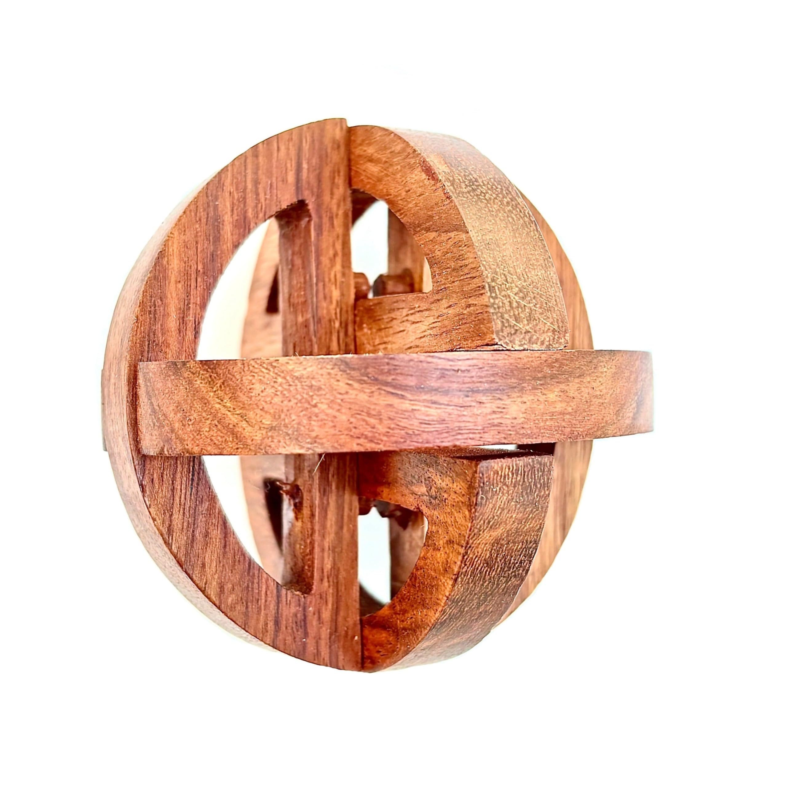 Mother Touch Wooden Rolling Ball Puzzle Toy β 3D Brain Teaser, Montessori Educational Wooden Toy for Kids & Adults.