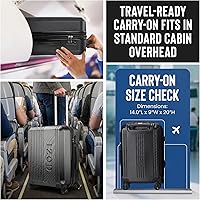 Amazon.com | IZOD Zane 20 Inch Carry-On Expandable Hardside