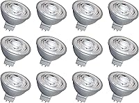 Vista 7 de Satco S8635 - Bombilla LED MR16 de 8 W con respaldo plateado, base GU 5.3, regulable, haz de 15 grados, 2700 K