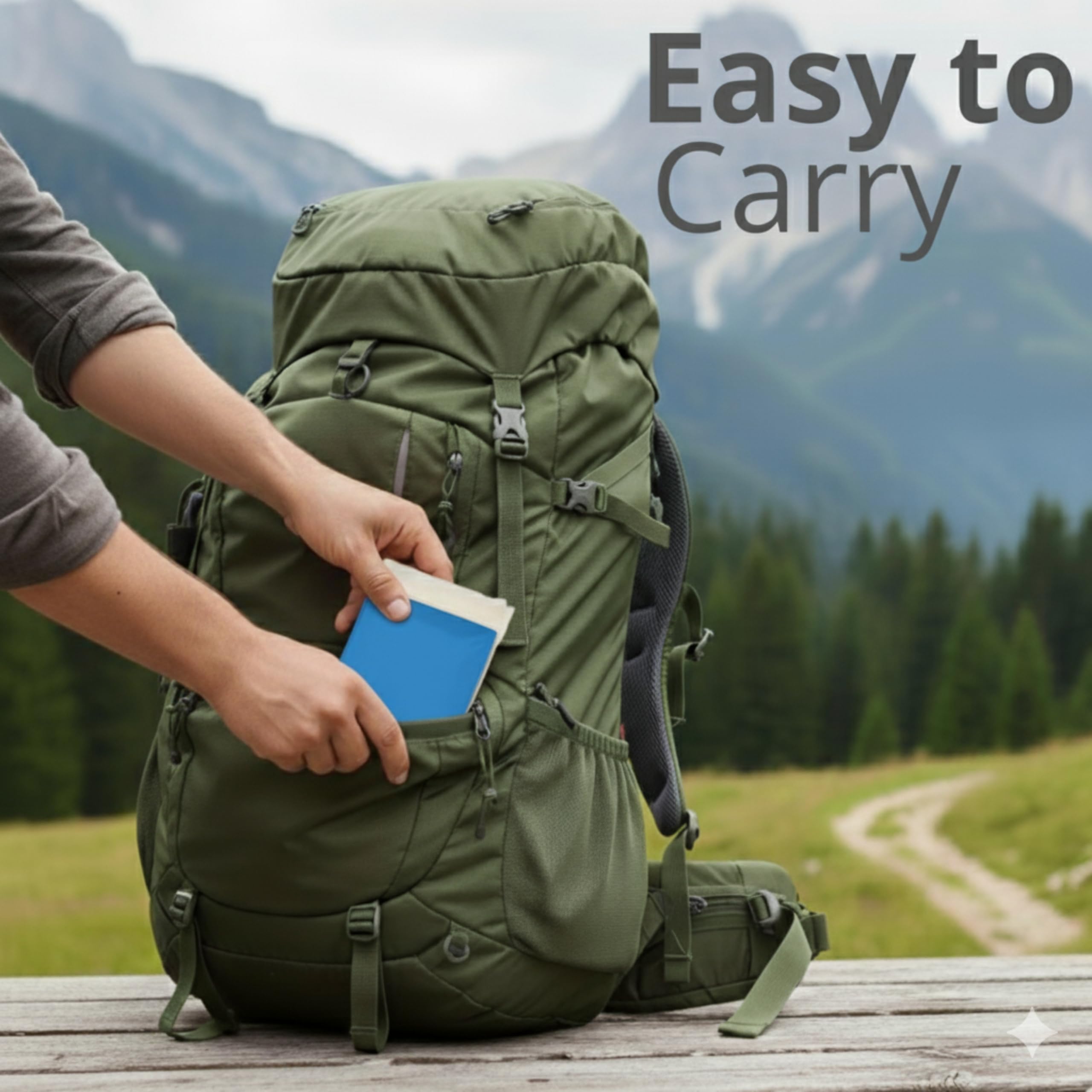 Pack x 50 Ponchos impermeables desechables para hombres o mujeres. Ideal para viajes, picnics, deportes al aire libre, senderismo o ciclismo